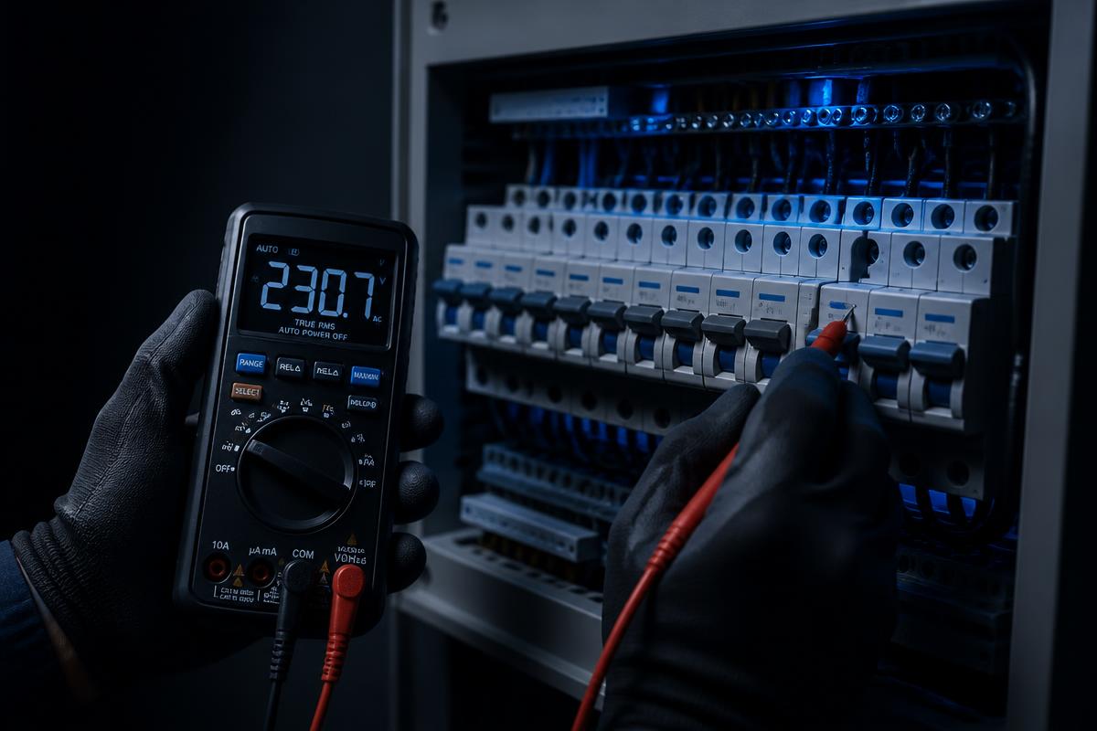 Měření a revize elektrického rozvaděče